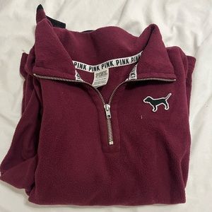 pink maroon sweater